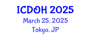 International Conference on Dental and Oral Health (ICDOH) March 25, 2025 - Tokyo, Japan