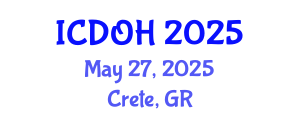 International Conference on Dental and Oral Health (ICDOH) May 27, 2025 - Crete, Greece