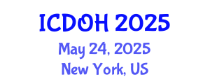 International Conference on Dental and Oral Health (ICDOH) May 24, 2025 - New York, United States