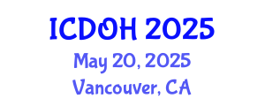 International Conference on Dental and Oral Health (ICDOH) May 20, 2025 - Vancouver, Canada