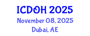 International Conference on Dental and Oral Health (ICDOH) November 08, 2025 - Dubai, United Arab Emirates