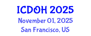 International Conference on Dental and Oral Health (ICDOH) November 01, 2025 - San Francisco, United States