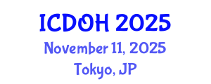 International Conference on Dental and Oral Health (ICDOH) November 11, 2025 - Tokyo, Japan