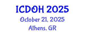 International Conference on Dental and Oral Health (ICDOH) October 21, 2025 - Athens, Greece