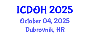 International Conference on Dental and Oral Health (ICDOH) October 04, 2025 - Dubrovnik, Croatia