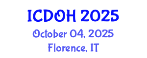 International Conference on Dental and Oral Health (ICDOH) October 04, 2025 - Florence, Italy