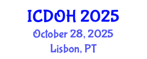 International Conference on Dental and Oral Health (ICDOH) October 28, 2025 - Lisbon, Portugal