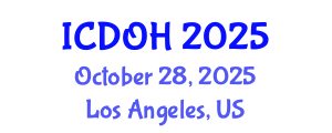 International Conference on Dental and Oral Health (ICDOH) October 28, 2025 - Los Angeles, United States
