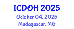 International Conference on Dental and Oral Health (ICDOH) October 04, 2025 - Madagascar, Madagascar