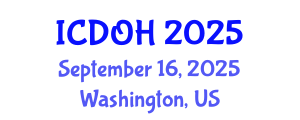 International Conference on Dental and Oral Health (ICDOH) September 16, 2025 - Washington, United States