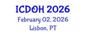 International Conference on Dental and Oral Health (ICDOH) February 02, 2026 - Lisbon, Portugal International Conference on Dental and Oral Health (ICDOH) February 02, 2026 - Lisbon, Portugal