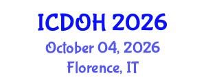 International Conference on Dental and Oral Health (ICDOH) October 04, 2026 - Florence, Italy International Conference on Dental and Oral Health (ICDOH) October 04, 2026 - Florence, Italy