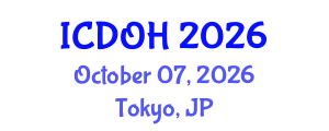 International Conference on Dental and Oral Health (ICDOH) October 07, 2026 - Tokyo, Japan International Conference on Dental and Oral Health (ICDOH) October 07, 2026 - Tokyo, Japan