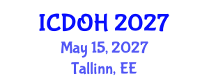 International Conference on Dental and Oral Health (ICDOH) May 15, 2027 - Tallinn, Estonia International Conference on Dental and Oral Health (ICDOH) May 15, 2027 - Tallinn, Estonia