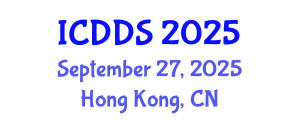 International Conference on Dentistry and Dental Sciences (ICDDS) September 27, 2025 - Hong Kong, China