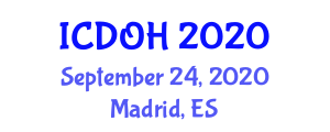 International Conference on Dentistry and Oral Health (ICDOH) September 24, 2020 - Madrid, Spain