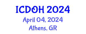 International Conference on Dentistry and Oral Health (ICDOH) April 04, 2024 - Athens, Greece