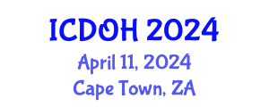 International Conference on Dentistry and Oral Health (ICDOH) April 11, 2024 - Cape Town, South Africa