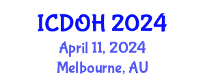 International Conference on Dentistry and Oral Health (ICDOH) April 11, 2024 - Melbourne, Australia