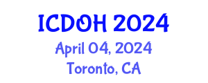 International Conference on Dentistry and Oral Health (ICDOH) April 04, 2024 - Toronto, Canada