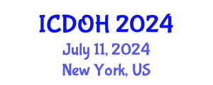 International Conference on Dentistry and Oral Health (ICDOH) July 11, 2024 - New York, United States