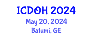 International Conference on Dentistry and Oral Health (ICDOH) May 20, 2024 - Batumi, Georgia