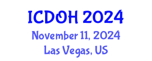 International Conference on Dentistry and Oral Health (ICDOH) November 11, 2024 - Las Vegas, United States