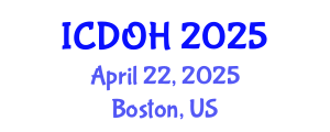 International Conference on Dentistry and Oral Health (ICDOH) April 22, 2025 - Boston, United States
