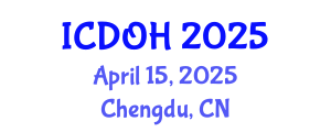 International Conference on Dentistry and Oral Health (ICDOH) April 15, 2025 - Chengdu, China