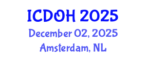 International Conference on Dentistry and Oral Health (ICDOH) December 02, 2025 - Amsterdam, Netherlands