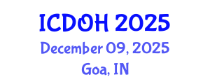 International Conference on Dentistry and Oral Health (ICDOH) December 09, 2025 - Goa, India