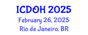 International Conference on Dentistry and Oral Health (ICDOH) February 26, 2025 - Rio de Janeiro, Brazil