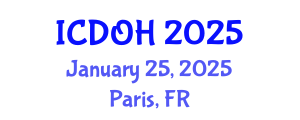 International Conference on Dentistry and Oral Health (ICDOH) January 25, 2025 - Paris, France