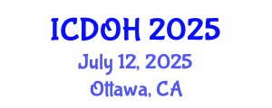 International Conference on Dentistry and Oral Health (ICDOH) July 12, 2025 - Ottawa, Canada
