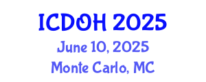 International Conference on Dentistry and Oral Health (ICDOH) June 10, 2025 - Monte Carlo, Monaco