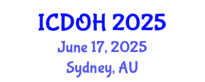 International Conference on Dentistry and Oral Health (ICDOH) June 17, 2025 - Sydney, Australia