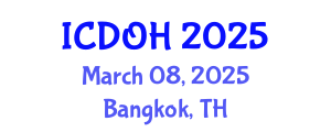 International Conference on Dentistry and Oral Health (ICDOH) March 08, 2025 - Bangkok, Thailand