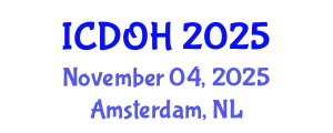 International Conference on Dentistry and Oral Health (ICDOH) November 04, 2025 - Amsterdam, Netherlands