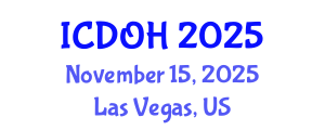 International Conference on Dentistry and Oral Health (ICDOH) November 15, 2025 - Las Vegas, United States