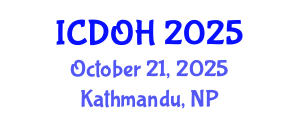 International Conference on Dentistry and Oral Health (ICDOH) October 21, 2025 - Kathmandu, Nepal