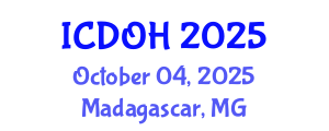 International Conference on Dentistry and Oral Health (ICDOH) October 04, 2025 - Madagascar, Madagascar