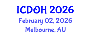 International Conference on Dentistry and Oral Health (ICDOH) February 02, 2026 - Melbourne, Australia International Conference on Dentistry and Oral Health (ICDOH) February 02, 2026 - Melbourne, Australia