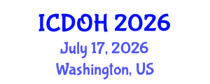 International Conference on Dentistry and Oral Health (ICDOH) July 17, 2026 - Washington, United States International Conference on Dentistry and Oral Health (ICDOH) July 17, 2026 - Washington, United States