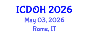 International Conference on Dentistry and Oral Health (ICDOH) May 03, 2026 - Rome, Italy