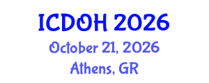 International Conference on Dentistry and Oral Health (ICDOH) October 21, 2026 - Athens, Greece