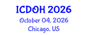 International Conference on Dentistry and Oral Health (ICDOH) October 04, 2026 - Chicago, United States International Conference on Dentistry and Oral Health (ICDOH) October 04, 2026 - Chicago, United States