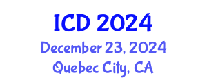 International Conference on Dentistry (ICD) December 23, 2024 - Quebec City, Canada