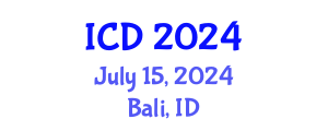 International Conference on Dentistry (ICD) July 15, 2024 - Bali, Indonesia