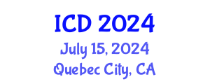 International Conference on Dentistry (ICD) July 15, 2024 - Quebec City, Canada