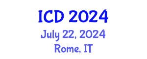 International Conference on Dentistry (ICD) July 22, 2024 - Rome, Italy